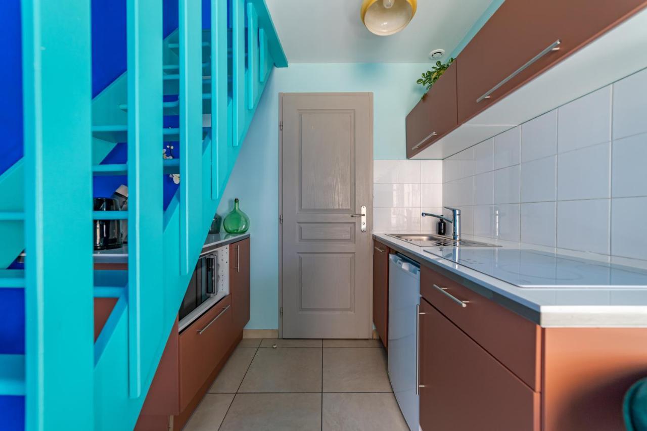 Le Reve Bleu Majorelle - Duplex Sur Les Toits - Une Nuit A Nîmes Buitenkant foto