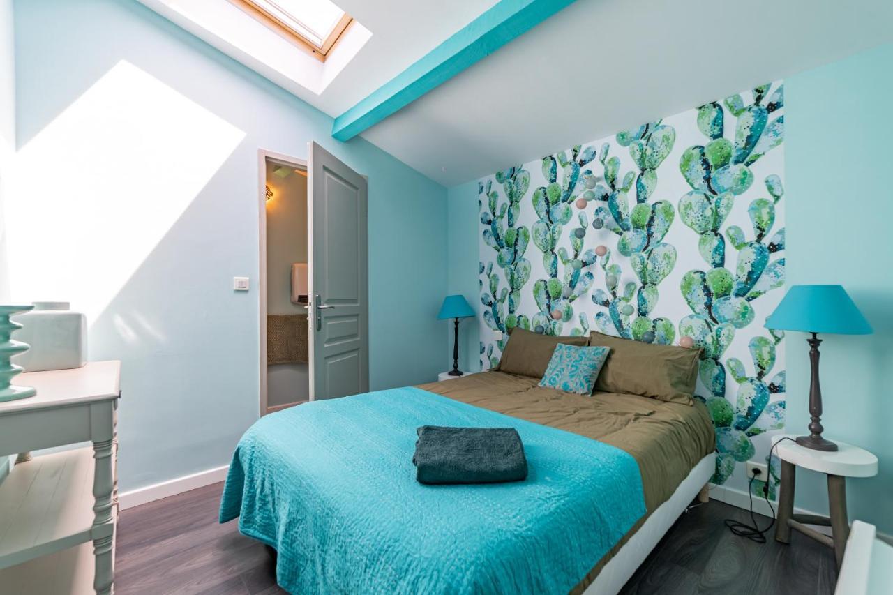 Le Reve Bleu Majorelle - Duplex Sur Les Toits - Une Nuit A Nîmes Buitenkant foto